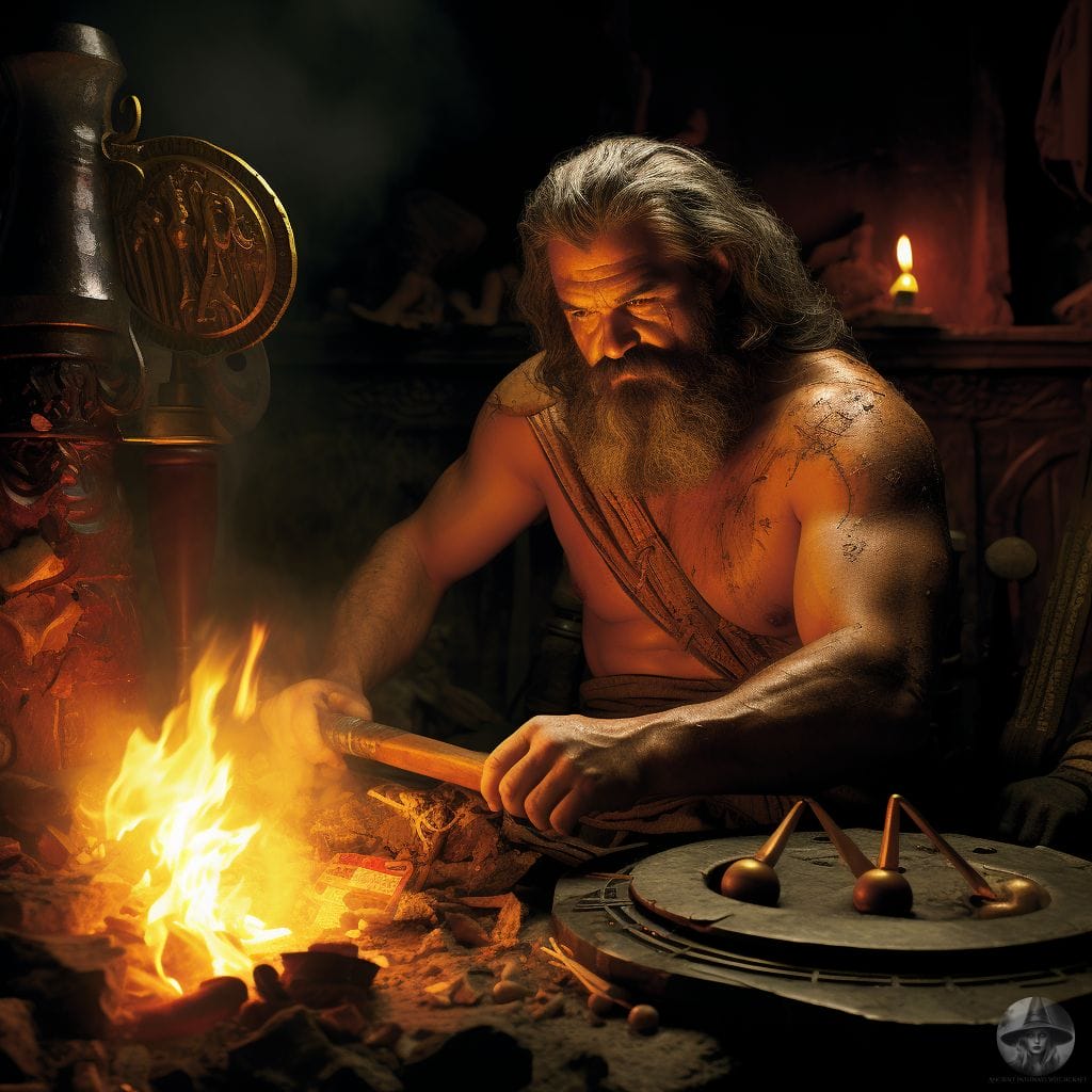 Unlocking Life’s Forge: Hephaestus Guides Us Through Tarot Wisdom (10-23-23)